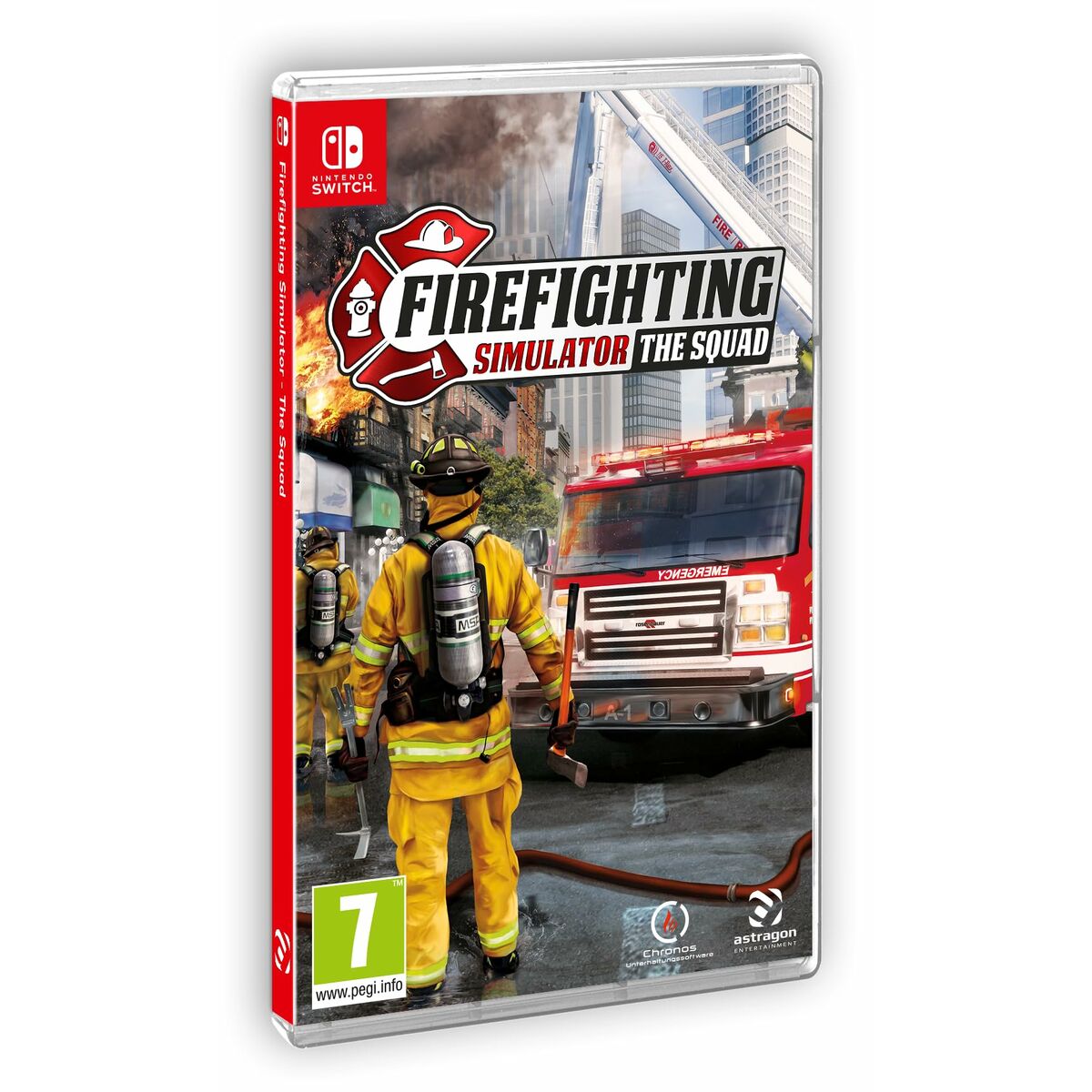 Videospil til Switch Astragon Firefighting Simulator: The Squad